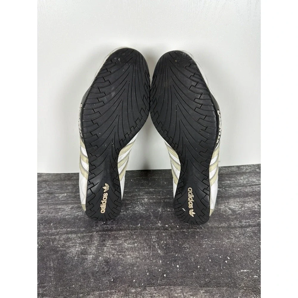 Adidas Tuscany Goodyear Mens 13 US White Black Racing Driving Shoes 2004